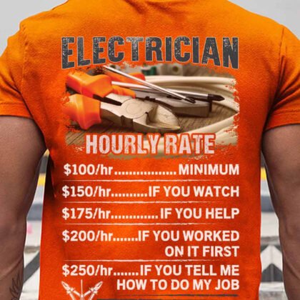 Skilled Trade Humor Electrician T-Shirt
