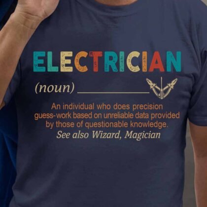 Precision Guess-Work Electrician T-Shirt