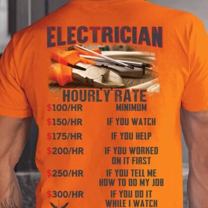 Skills with Humor Electrician T-Shirt