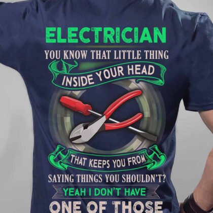 Pliers & Screwdriver Electrician T-Shirt