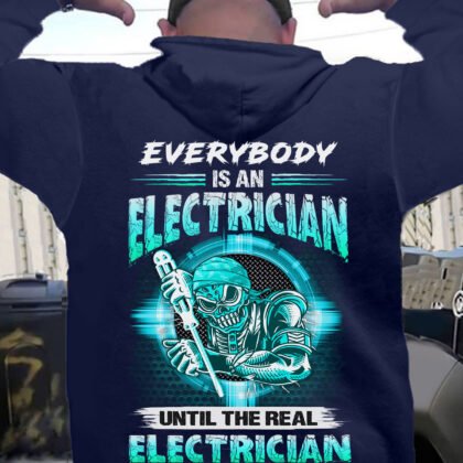 Skeleton & Wrench Electrician Hoodie