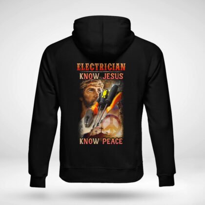 Peace in Faith Electrician Hoodie